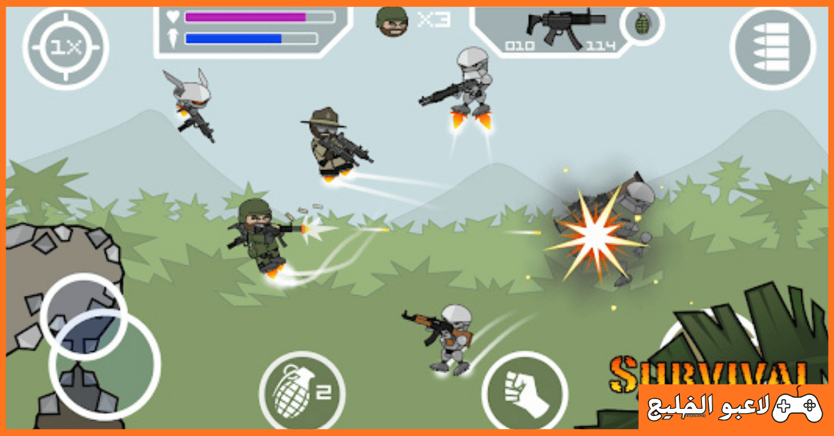 تحميل لعبة Mini Militia